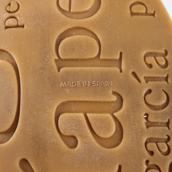 Pedro Garcia Sandals Sz 35 Gold Lurex Burnished Gold Rhinestones Sissi Sandals - Picture 10 of 12